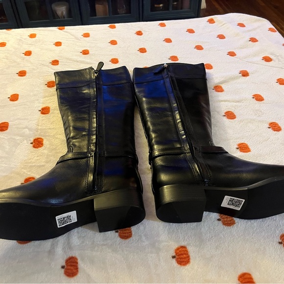 Tory Burch Black Knee Boots - Picture 2 of 4